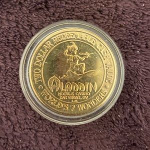 Aladdin Casino Seven Wonders Great Wall of China Coin